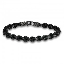 Gümüş Kazaziye Örgü Bileklik