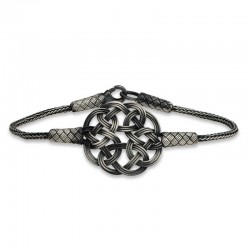 Gümüş Kazaziye Örgü Bileklik Gümüş Kazaziye Örgü Bileklik