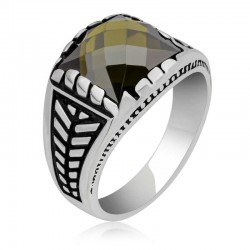 Gümüş Zirkon Taşlı Çocuk Erkek Yüzük Gümüş Zirkon Taşlı Çocuk Erkek Yüzük