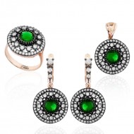 Gümüş Elmas Model Bayan Set Gümüş Elmas Model Bayan Set