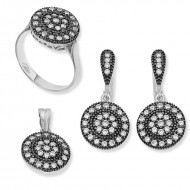 Gümüş Elmas Modeli Bayan Set Gümüş Elmas Modeli Bayan Set