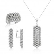 Gümüş Su Yolu Bayan Set Gümüş Su Yolu Bayan Set