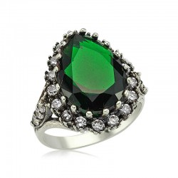 Gümüş Hürrem Sultan Bayan Yüzük Gümüş Hürrem Sultan Bayan Yüzük