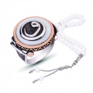 Gümüş Sedef Taşlı Vav Erkek Yüzük Gümüş Sedef Taşlı Vav Erkek Yüzük