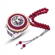 Gümüş Kahverengi Abanoz Çift Başlı Kartal Yüzük Gümüş Kahverengi Abanoz Çift Başlı Kartal Yüzük