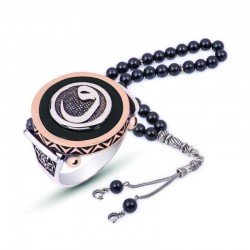 Gümüş Abanoz Taşlı Vav Erkek Yüzük Gümüş Abanoz Taşlı Vav Erkek Yüzük