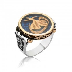 Gümüş Vav Semazen Erkek Yüzük Gümüş Vav Semazen Erkek Yüzük