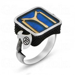 Gümüş Baltalı IYI Kayı Boyu Erkek Yüzük Gümüş Baltalı IYI Kayı Boyu Erkek Yüzük