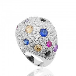 Gümüş Zirkon Taşlı Bayan Yüzük Gümüş Zirkon Taşlı Bayan Yüzük