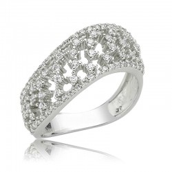 Gümüş Halı Desenli Bayan Yüzük Gümüş Halı Desenli Bayan Yüzük