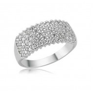 Gümüş Yarım Tur Bayan Yüzük Gümüş Yarım Tur Bayan Yüzük