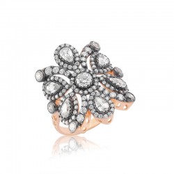 Gümüş Elmas Montür Bayan Yüzük Gümüş Elmas Montür Bayan Yüzük