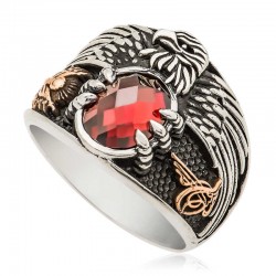 Gümüş Kartal Erkek Yüzük Gümüş Kartal Erkek Yüzük