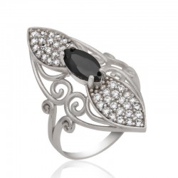 Gümüş Markiz Bayan Yüzük Gümüş Markiz Bayan Yüzük