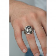 Gümüş Atatürk Silüeti Erkek Yüzük Gümüş Atatürk Silüeti Erkek Yüzük