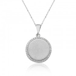 Gümüş Kıtmir Duası Bayan Kolye Gümüş Kıtmir Duası Bayan Kolye