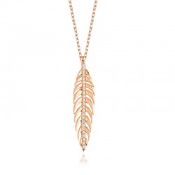 Gümüş Ceviz Yaprağı Bayan Kolye Gümüş Ceviz Yaprağı Bayan Kolye