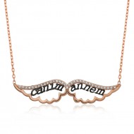 Gümüş Melek Canım Annem Bayan Kolye Gümüş Melek Canım Annem Bayan Kolye