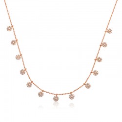 Gümüş Şans Taneleri Bayan Kolye Gümüş Şans Taneleri Bayan Kolye