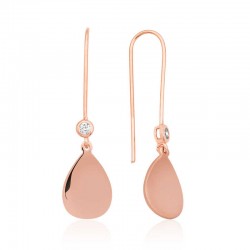 Gümüş Sallantılı Damla Küpe Gümüş Sallantılı Damla Küpe