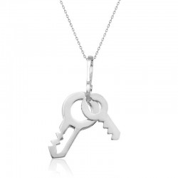 Gümüş Anahtar Bayan Kolye Gümüş Anahtar Bayan Kolye