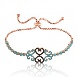 Gümüş Vav Desenli Bayan Asansörlü Bileklik Gümüş Vav Desenli Bayan Asansörlü Bileklik