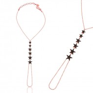 Gümüş Rose Yıldız Şahmeran Bayan Bileklik Gümüş Rose Yıldız Şahmeran Bayan Bileklik