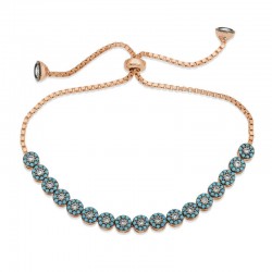 Gümüş Rose Firuze Taşlı Asansör Bileklik Gümüş Rose Firuze Taşlı Asansör Bileklik