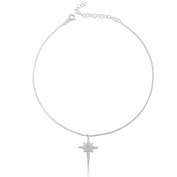 Gümüş Kutup Yıldızı Halhal Gümüş Kutup Yıldızı Halhal