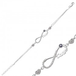 Gümüş Sonsuzluk Canım Bayan Bileklik Gümüş Sonsuzluk Canım Bayan Bileklik