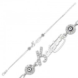 Gümüş Kemal Atatürk İmzalı Bayan Bileklik Gümüş Kemal Atatürk İmzalı Bayan Bileklik