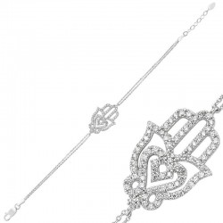 Gümüş Fatma Ana Eli Bayan Bileklik Gümüş Fatma Ana Eli Bayan Bileklik