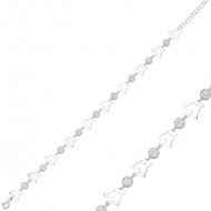 Gümüş Kelebek Bayan Bileklik Gümüş Kelebek Bayan Bileklik