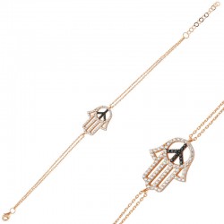 Gümüş Fatma Eli Bayan Bileklik Gümüş Fatma Eli Bayan Bileklik