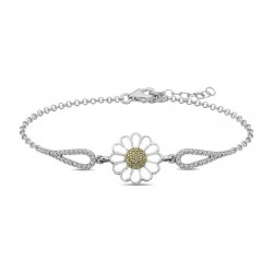 Gümüş Papatya Bileklik Gümüş Papatya Bileklik