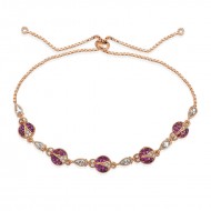 Gümüş Rose Uğur Böcekli Asansör Bileklik Gümüş Rose Uğur Böcekli Asansör Bileklik