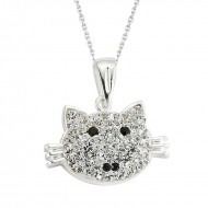 Gümüş Kedi Bayan Kolye Gümüş Kedi Bayan Kolye