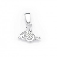 Gümüş Tuğralı Kolye