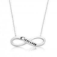 Gümüş Canım Sonsuzluk Bayan Kolye Gümüş Canım Sonsuzluk Bayan Kolye