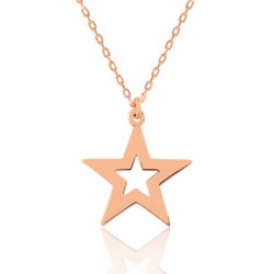 Gümüş Yıldız Bayan Kolye Gümüş Yıldız Bayan Kolye