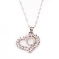 Gümüş Ö Harfi Bayan Kolye Gümüş Ö Harfi Bayan Kolye