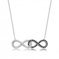 Gümüş Sonsuzluk Bayan Kolye Gümüş Sonsuzluk Bayan Kolye