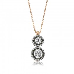 Gümüş Elmas Model Bayan Kolye Gümüş Elmas Model Bayan Kolye