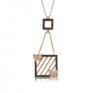 Gümüş Kelebekli Bayan Kolye Gümüş Kelebekli Bayan Kolye