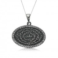 Gümüş Oval Taşlı Kıtmir Kolye Gümüş Oval Taşlı Kıtmir Kolye