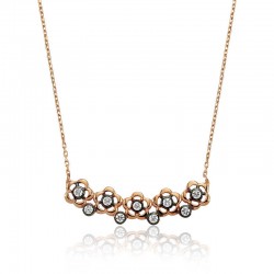 Gümüş Papatya Bayan Kolye Gümüş Papatya Bayan Kolye