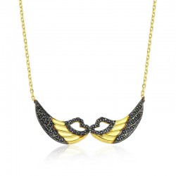 Gümüş Melek Kanadı Bayan Kolye Gümüş Melek Kanadı Bayan Kolye