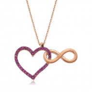 Gümüş Kalbim Sonsuza Kadar Seninle Kolye Gümüş Kalbim Sonsuza Kadar Seninle Kolye