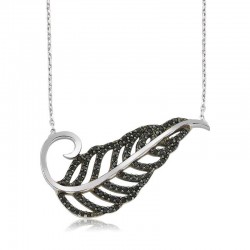 Gümüş Yaprak Bayan Kolye Gümüş Yaprak Bayan Kolye