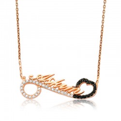 Gümüş Aşkım Yazılı Bayan Kalpli Kolye Gümüş Aşkım Yazılı Bayan Kalpli Kolye